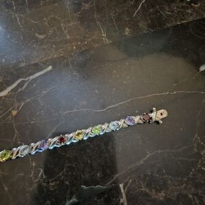 Multicolor Gemstone Bracelet
